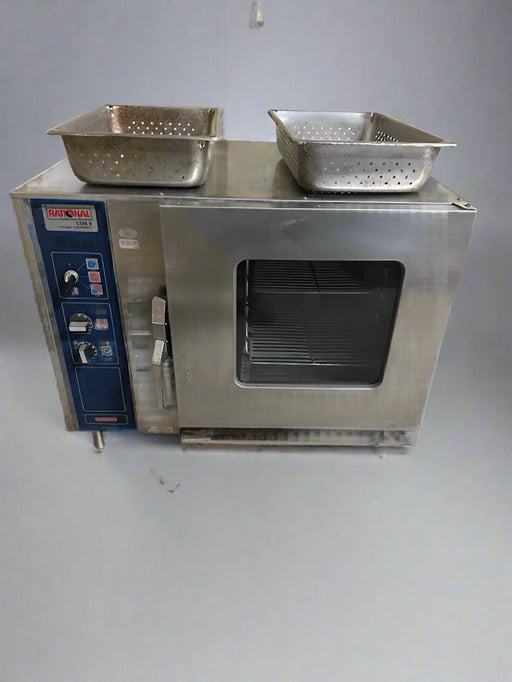 RATIONAL COMBINATION OVEN/STEAMER WITH 2 RACKS AND 2 PANS MODEL COS - 6 - Bargains R Ours - #collection_name#