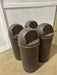 RUBBERMAID" LOT OF (4) HD DOME TOP INDOOR/OUTDOOR 15 GAL COMMERCIAL TRASH BINS - Bargains R Ours - #collection_name#