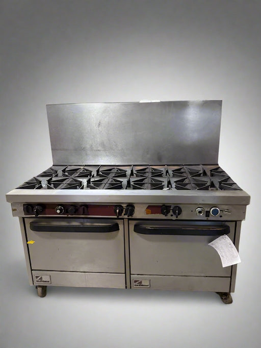 SOUTHBEND 10 BURNER NATURAL GAS RANGE WITH CONVECTION OVEN MODEL X460AA - Bargains R Ours - #collection_name#