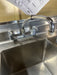 STAINLESS STEEL 3 SINK DISH WASH RIGHT SIDE DIRTY TABLE HO/COLD FAUCET AND WATER LINE HOOKUPS - Bargains R Ours - #collection_name#