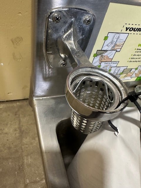 "STAINLESS STEEL HAND WASH SINK WITH HOT/COLD FUNCTION - Bargains R Ours - #collection_name#