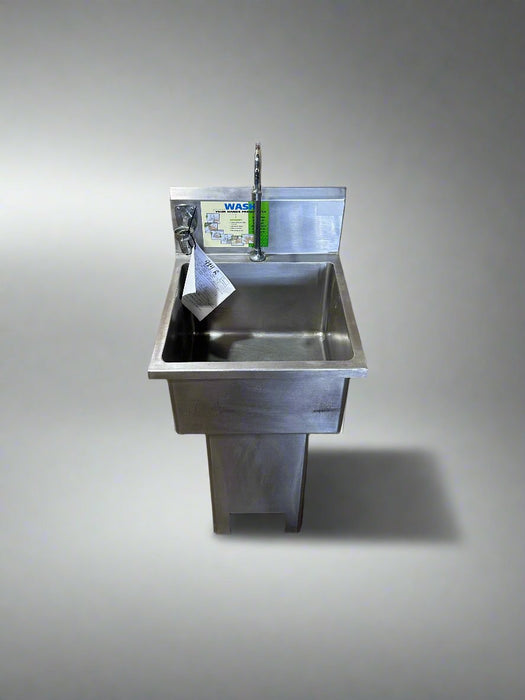 "STAINLESS STEEL HAND WASH SINK WITH HOT/COLD FUNCTION - Bargains R Ours - #collection_name#