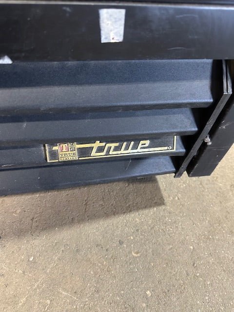 "TRUE" 2 GLASS DOOR DRINK COOLER WITH 6 AUTO FEED SHELVES - Bargains R Ours - #collection_name#