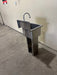 UNIVERSAL STAINLESS STEEL FREE STANDING HAND WASH SINK STATION 7" TALL BACK SPLASH GUARD 12"TALL GOOSE NECK FAUCET - Bargains R Ours - #collection_name#