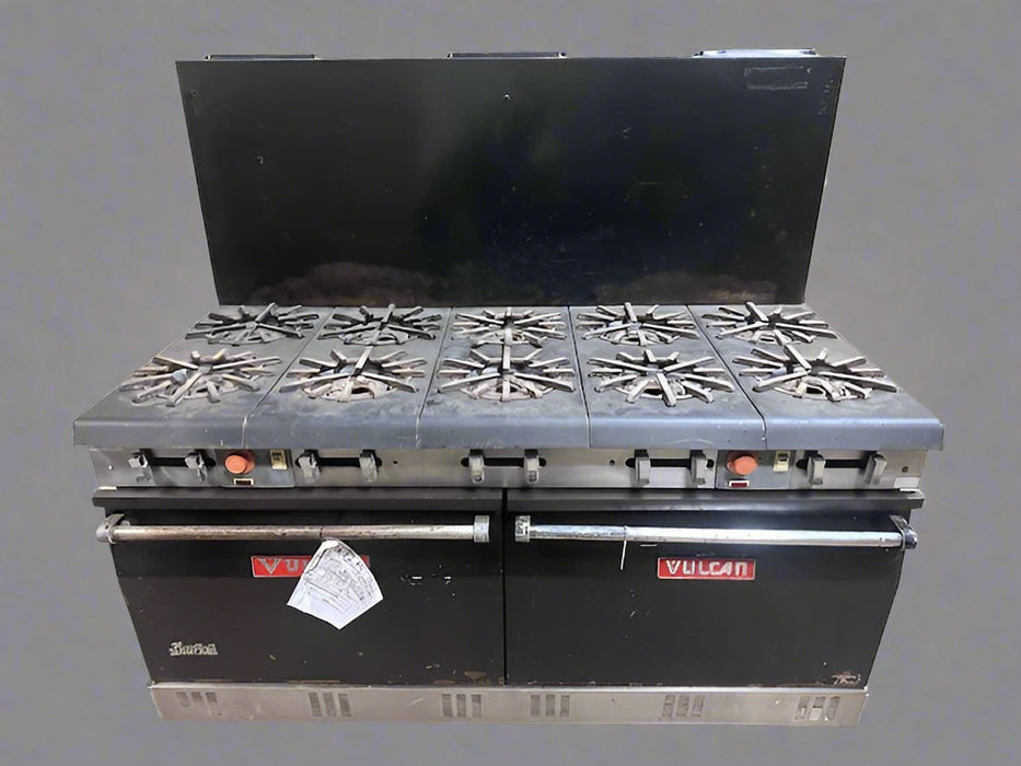 "VULCAN" 10 BURNERS DOUBLE OVEN SIDE BY SIDE - Bargains R Ours - #collection_name#