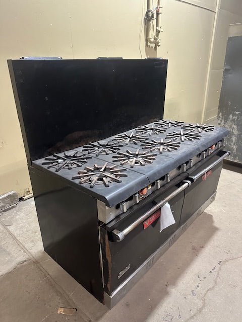 "VULCAN" 10 BURNERS DOUBLE OVEN SIDE BY SIDE - Bargains R Ours - #collection_name#