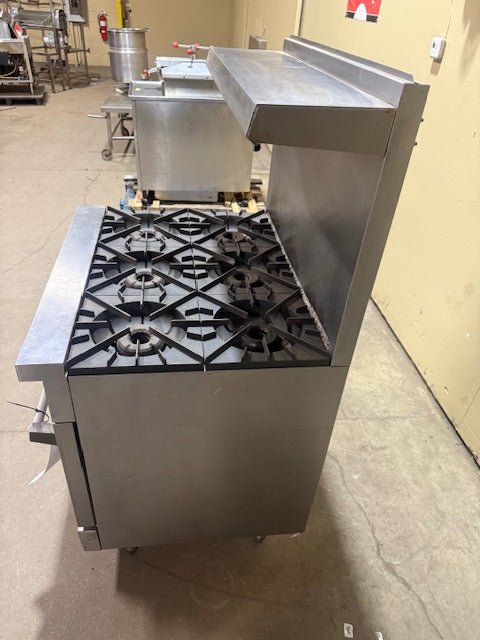 "VULCAN" H.D COMMERCIAL 6 BURNERS STOVE WITH OVEN - Bargains R Ours - #collection_name#