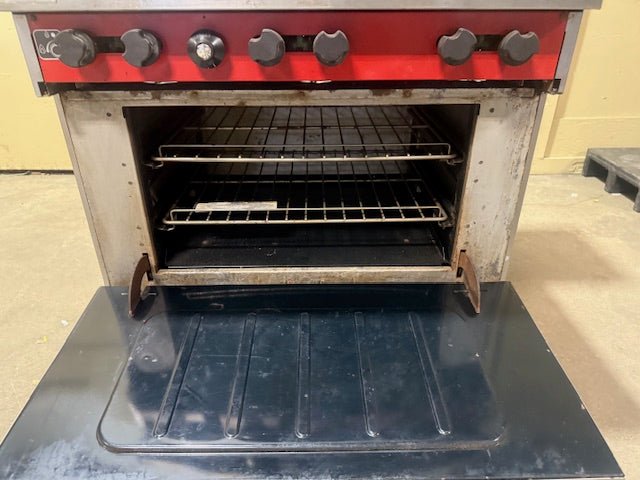 "VULCAN" H.D COMMERCIAL 6 BURNERS STOVE WITH OVEN - Bargains R Ours - #collection_name#