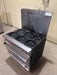 VULCAN NATURAL GAS 6 BURNERS BUILT IN STOVE WITH OVEN ON LEGS WITH 2 BRACKET RACKS - Bargains R Ours - #collection_name#