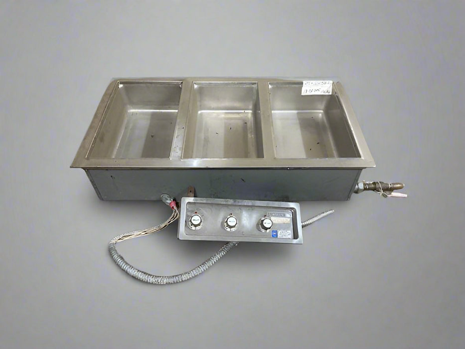 WELLS HEAVY DUTY COMMERCIAL STAINLESS STEEL 3 HOT WELLS DROP IN BUFFET INSERTS - Bargains R Ours - #collection_name#