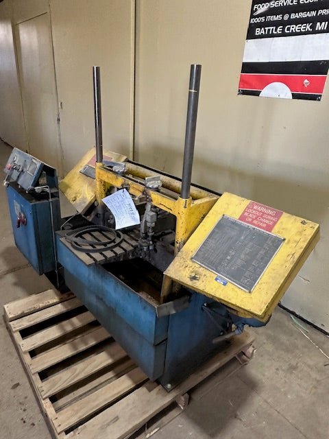 "WF WELL & SON" HORIZONTAL BAND SAW - Bargains R Ours - #collection_name#