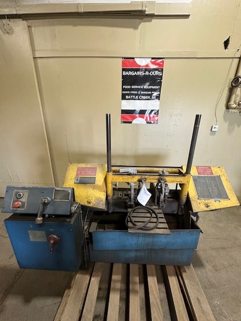 "WF WELL & SON" HORIZONTAL BAND SAW - Bargains R Ours - #collection_name#